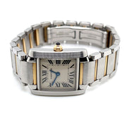 Pre-Owned Cartier Tank Française White Women's Watch - W51007Q4