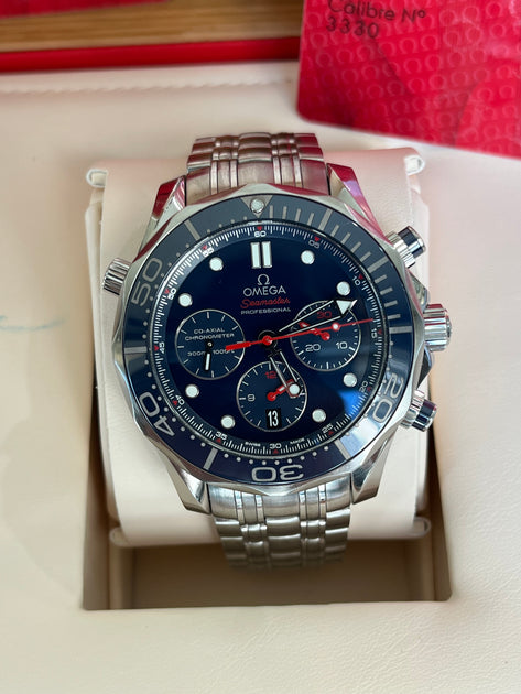 Omega hombre relojes seamaster diver 300m co axial outlet chronograph 21230445003001