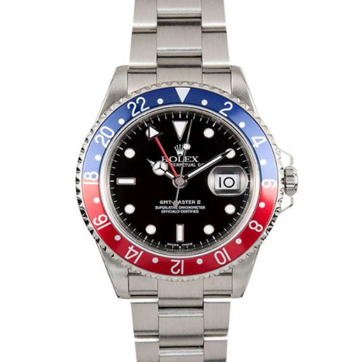 Pre-Owned Rolex Oyster Perpetual GMT-Master II Pepsi