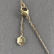 The Daniella Tiger's Eye slice pendant