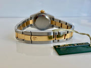 Pre-Owned Rolex Datejust 26mm Diamond Fluted Bezel White Face and Two Tone Oyster Band