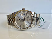 Pre-Owned Rolex Datejust 36mm Stainless Steel Domed Bezel with Jubilee Band