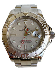 Rolex Yacht-Master 40mm Silver Dial and Platinum Bezel