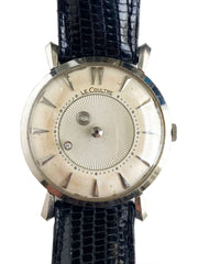 Pre-Owned Jaeger LeCoultre 1950's Mystery Dial in 14k White Gold 32mm Case