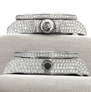 Pre-Owned Diamond Customized Rolex Oyster Perpetual Sea-Dweller DEEPSEA Watch