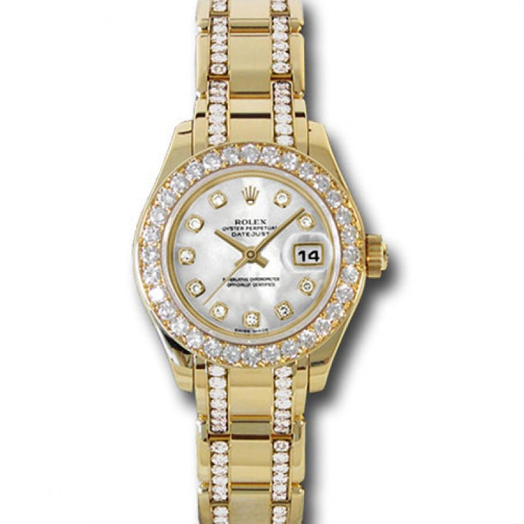 Pre-Owned Rolex Masterpiece Oyster Perpetual Lady - Datejust Pearlmaster Watch