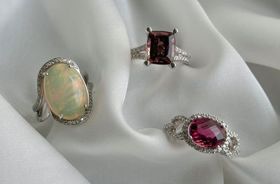 October Birthstones: Opal & Tourmaline Jewelry in San Francisco