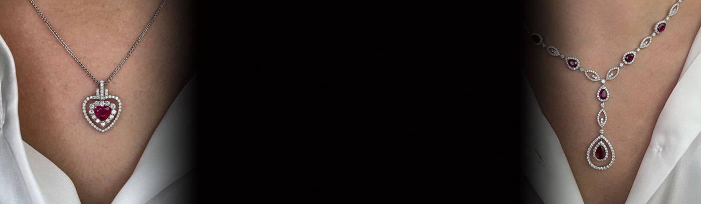 Ruby Necklaces In San Francisco Jahan Diamond Imports Jewelry