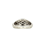 Antique Diamond Engagement Ring with 0.40 ct Round Diamond Center Stone