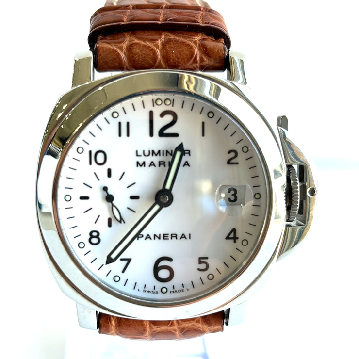 Pre-owned Panerai Luminor Marina Firenze 1860 Automatique Men's Watch - OP 6529