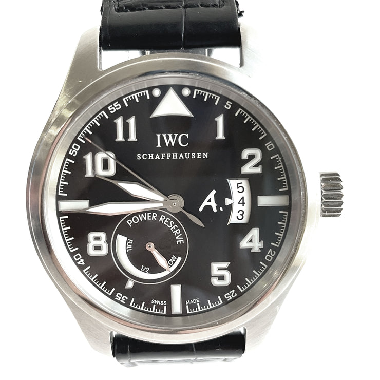 Pre-owned IWC Pilot Saint Exupery, 44mm Limited Edition Steel Mens watch IW320104