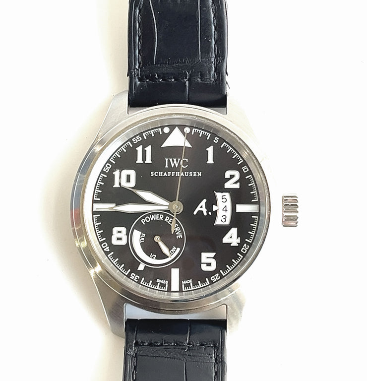 Pre-owned IWC Pilot Saint Exupery, 44mm Limited Edition Steel Mens watch IW320104