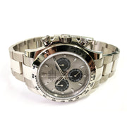 Pre-owned Rolex Daytona watch 116509 Steel / gray dial 40mm with original box and papers