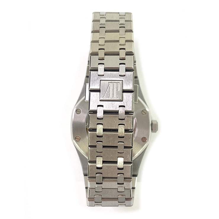 PRE-OWNED AUDEMARS PIGUET ROYAL OAK 41MM SILVER DIAL 15400ST.OO.1220ST.02 STEEL BRACELET ORIGINAL BOX&PAPERS