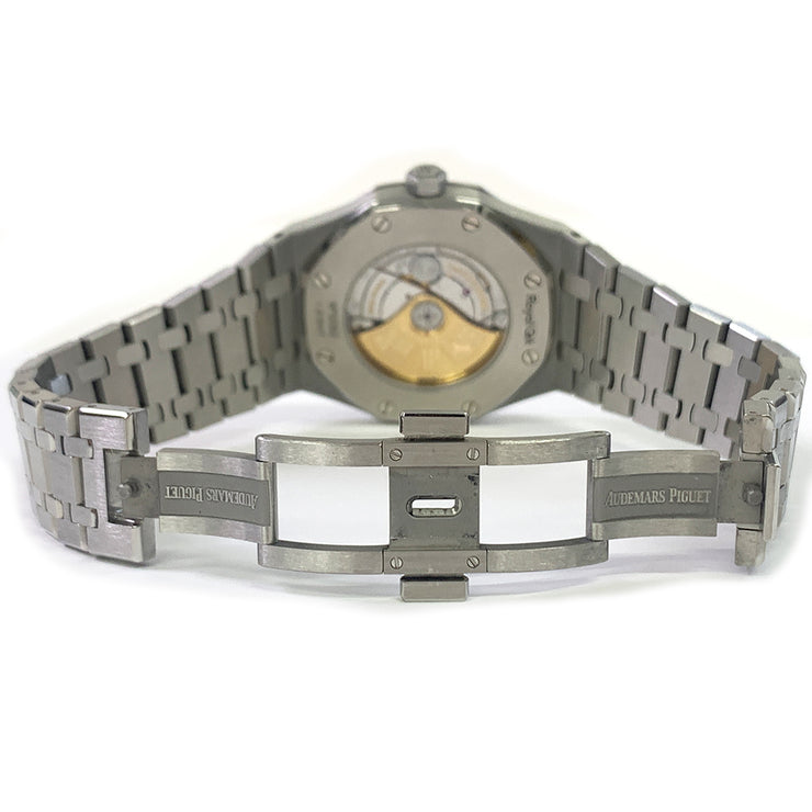 PRE-OWNED AUDEMARS PIGUET ROYAL OAK 41MM SILVER DIAL 15400ST.OO.1220ST.02 STEEL BRACELET ORIGINAL BOX&PAPERS