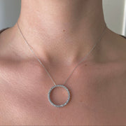  Elegant endless circle design symbolizing eternity and unity.