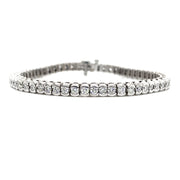 6.00 CTW Round Diamond Tennis Bracelet