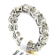 Shown from the side showcasing the prong setting.