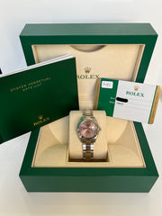 Rolex Lady-Datejust 28mm Stainless Steel with Pink Dial