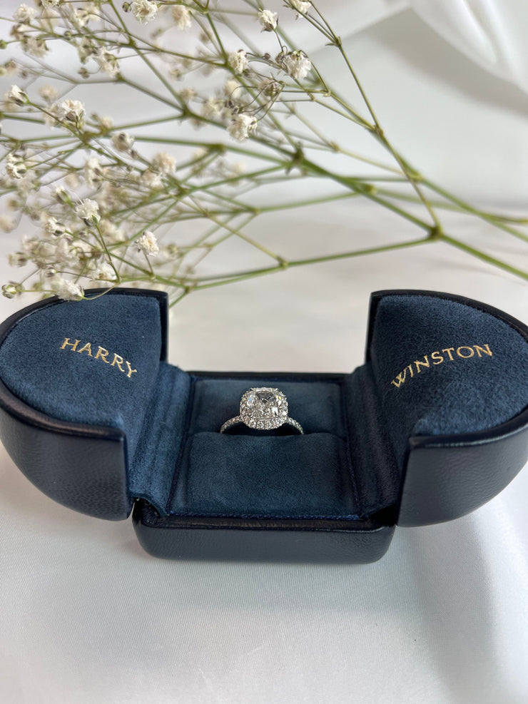 Harry Winston The One 2.01ct D VVS1 Cushion Diamond Engagement
