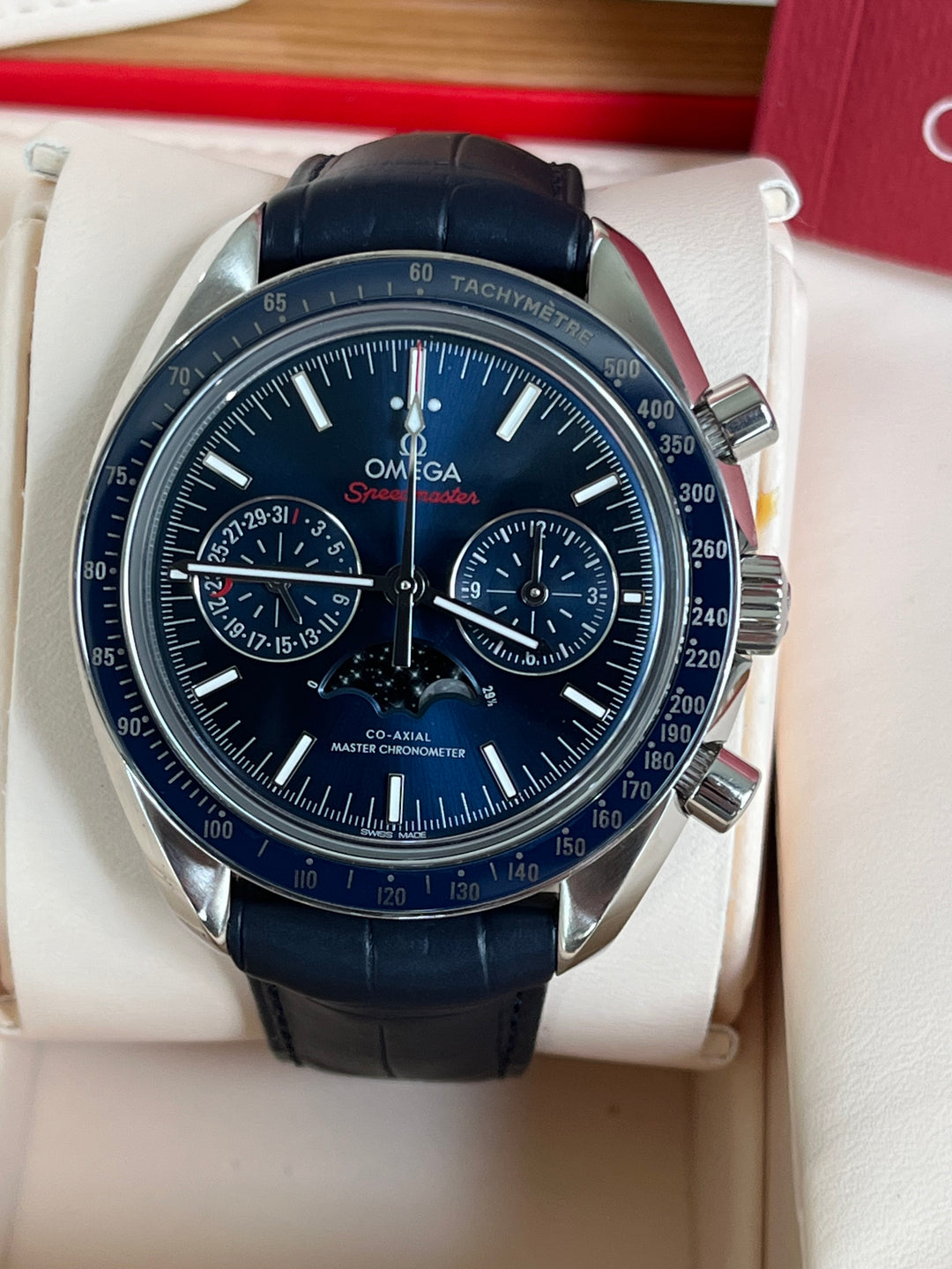 Pre-Owned Omega Speedmaster Moonphase Moonwatch Men's Watch