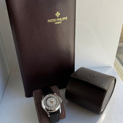 Pre-Owned Patek Philippe World Time 5110g Men's Watch