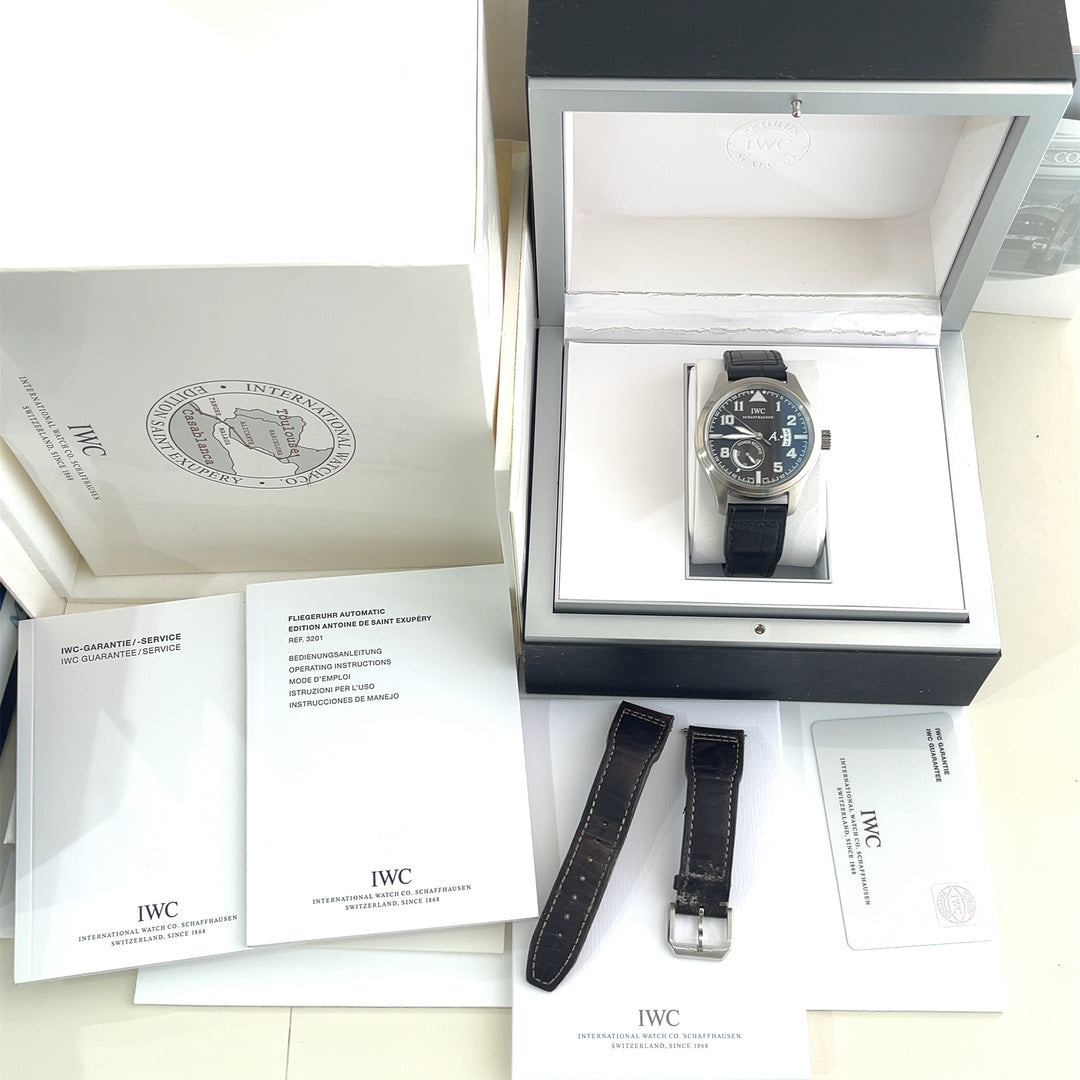 Pre-owned IWC Pilot Saint Exupery, 44mm Limited Edition Steel