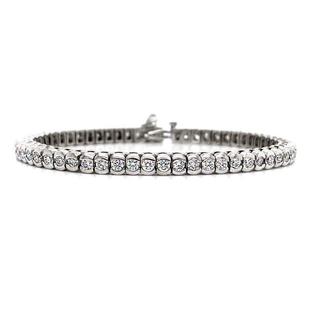 6.00 CTW Round Diamond Tennis Bracelet