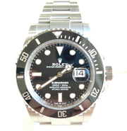 Pre-owned Rolex Submariner Date watch Oyster Perpetual, 41 mm, Stainless Steel, 126610LN with original box and papers