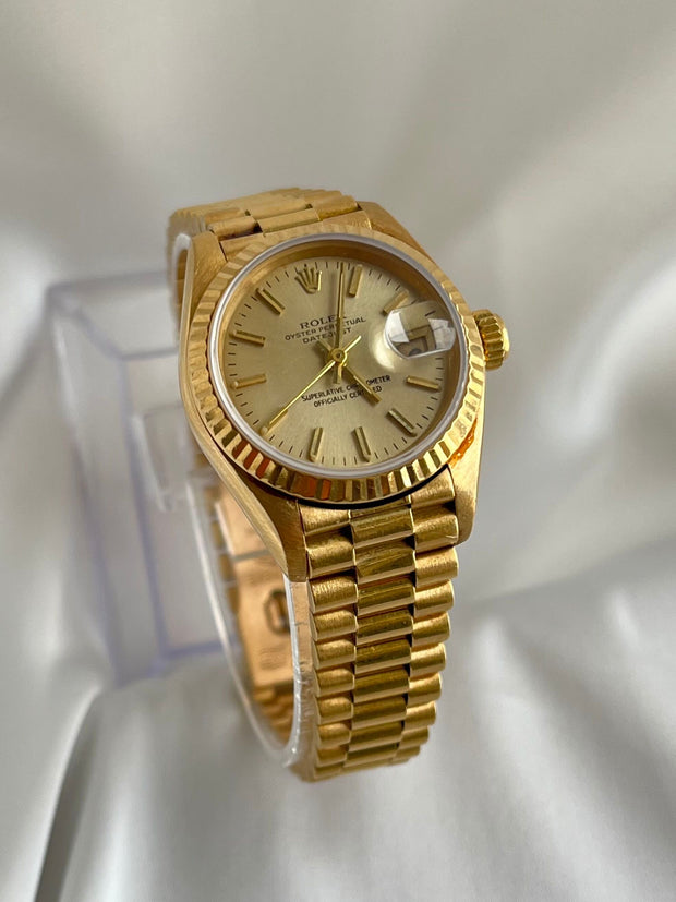 Vintage Rolex Datejust President Model 69178 26mm Watch