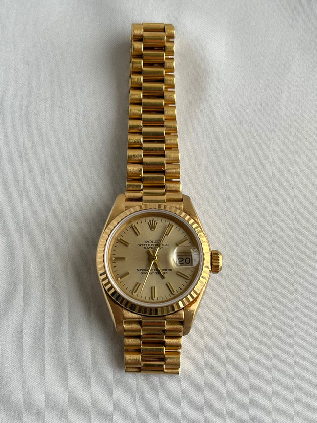 Vintage Rolex Datejust President Model 69178 26mm Watch