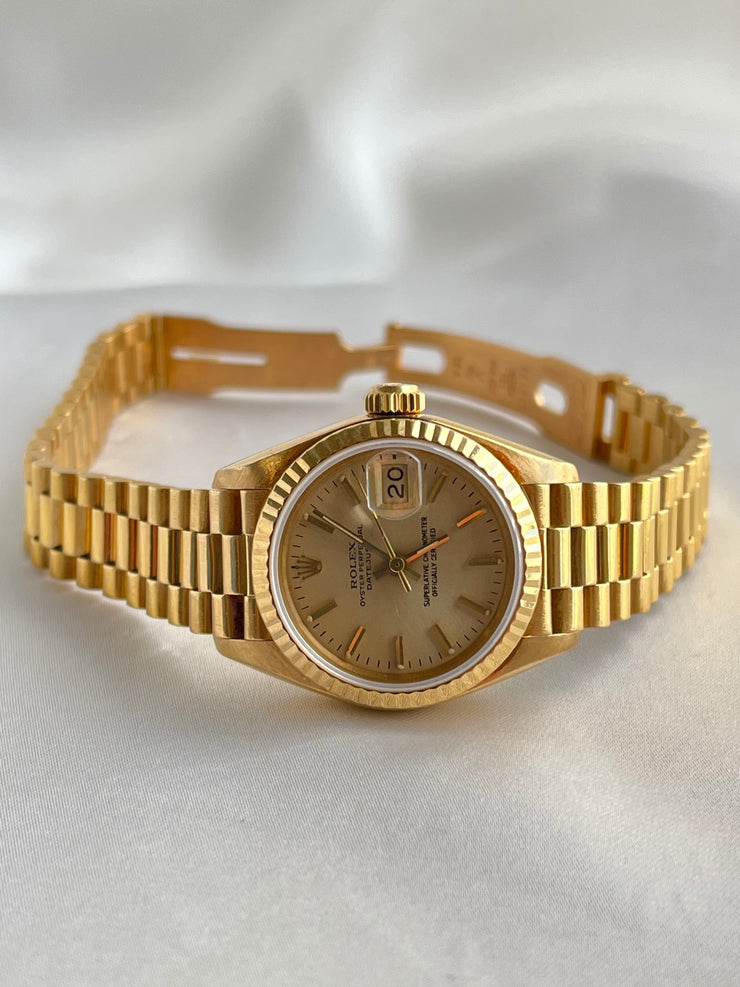 Vintage Rolex Datejust President Model 69178 26mm Watch