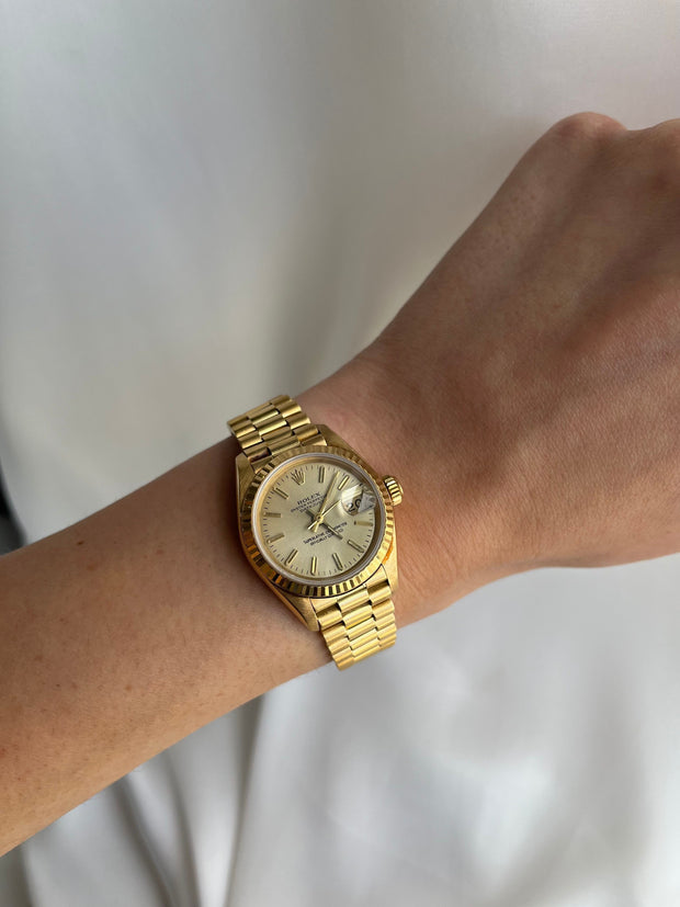 Vintage Rolex Datejust President Model 69178 26mm Watch