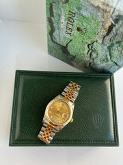 Rolex Two Tone Datejust 34mm 16233 - Full Set