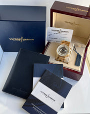 Ulysse Nardin Marine Chronograph Maxi Marine 356 66 Rose Gold 41mm - Full Set