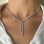 Diamond Lariat Necklace