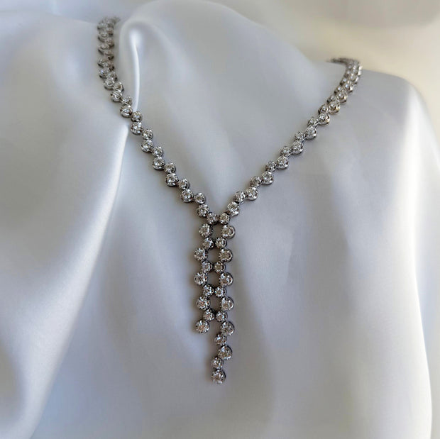 Diamond Lariat Necklace