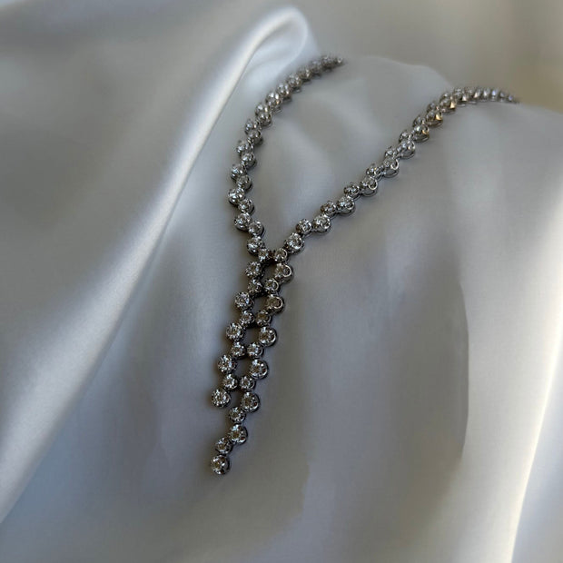 Diamond Lariat Necklace