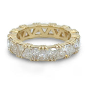 Trillion Cut Diamond Eternity Band