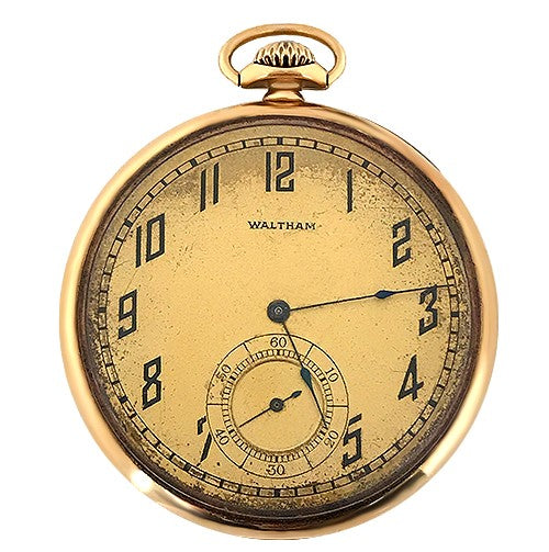 An elegant piece of horological history, showcasing American craftsmanship with precision and style.