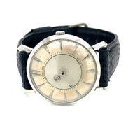 Jaeger LeCoultre 1950's Mystery Dial in 14k White Gold 32mm Case