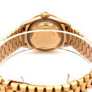 Rolex Lady-Datejust President 18k Yellow Gold with Diamonds