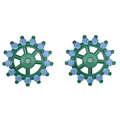 Diamond Stud Earring Halo Jackets