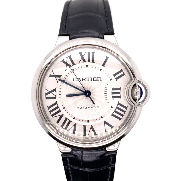 A view showing the detailing at the dial and face.