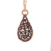 Shown here, the backside of the pendant.