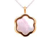 Lustrous and luminous, the Mother of Pearl Daniella Necklace is a refined celebration of elegance and natural beauty