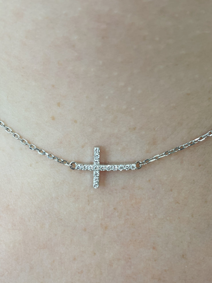 Light-catching and full of sentiment, this necklace is a beautiful reminder of strength, love, and devotion.