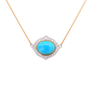 Set in luxurious two-tone, yellow and white gold.