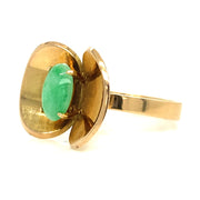 Mid-century modern styling with bold, organic elegance.