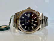 Rolex Datejust Oyster Perpetual 41mm with Black Dial and Oyster Band